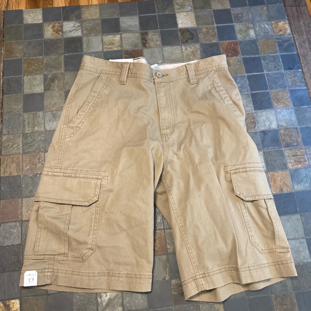 new mens cargo shorts tan